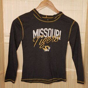 Gen 2 Girls University Of Missouri Long Sleeve Hooded Top 10-12